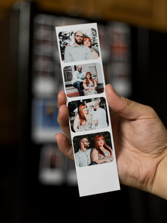 Custom Photo Booth Picture Magnet (Set of 3)