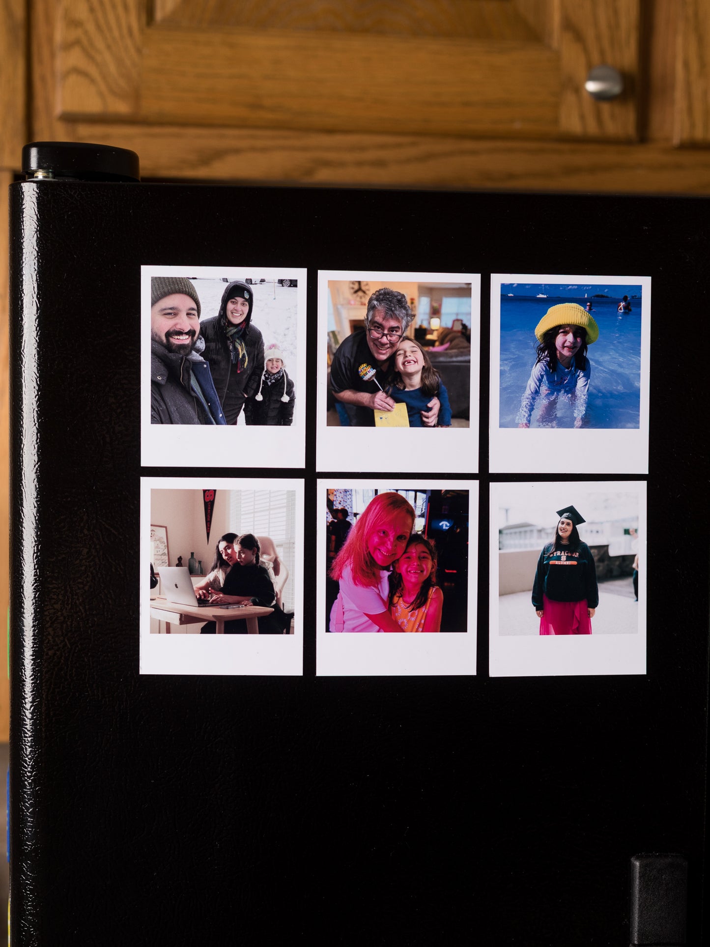 Custom Instant Photo Style Magnet (Set of 3)