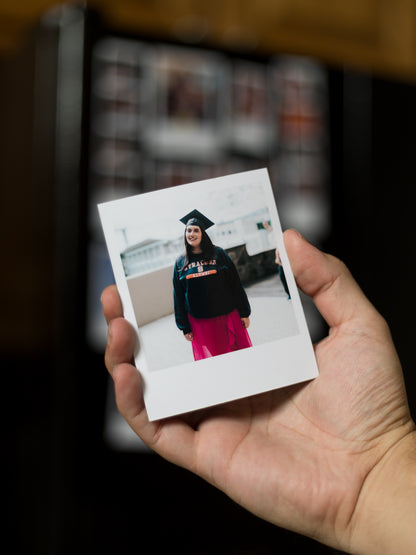 Custom Instant Photo Style Magnet (Set of 3)