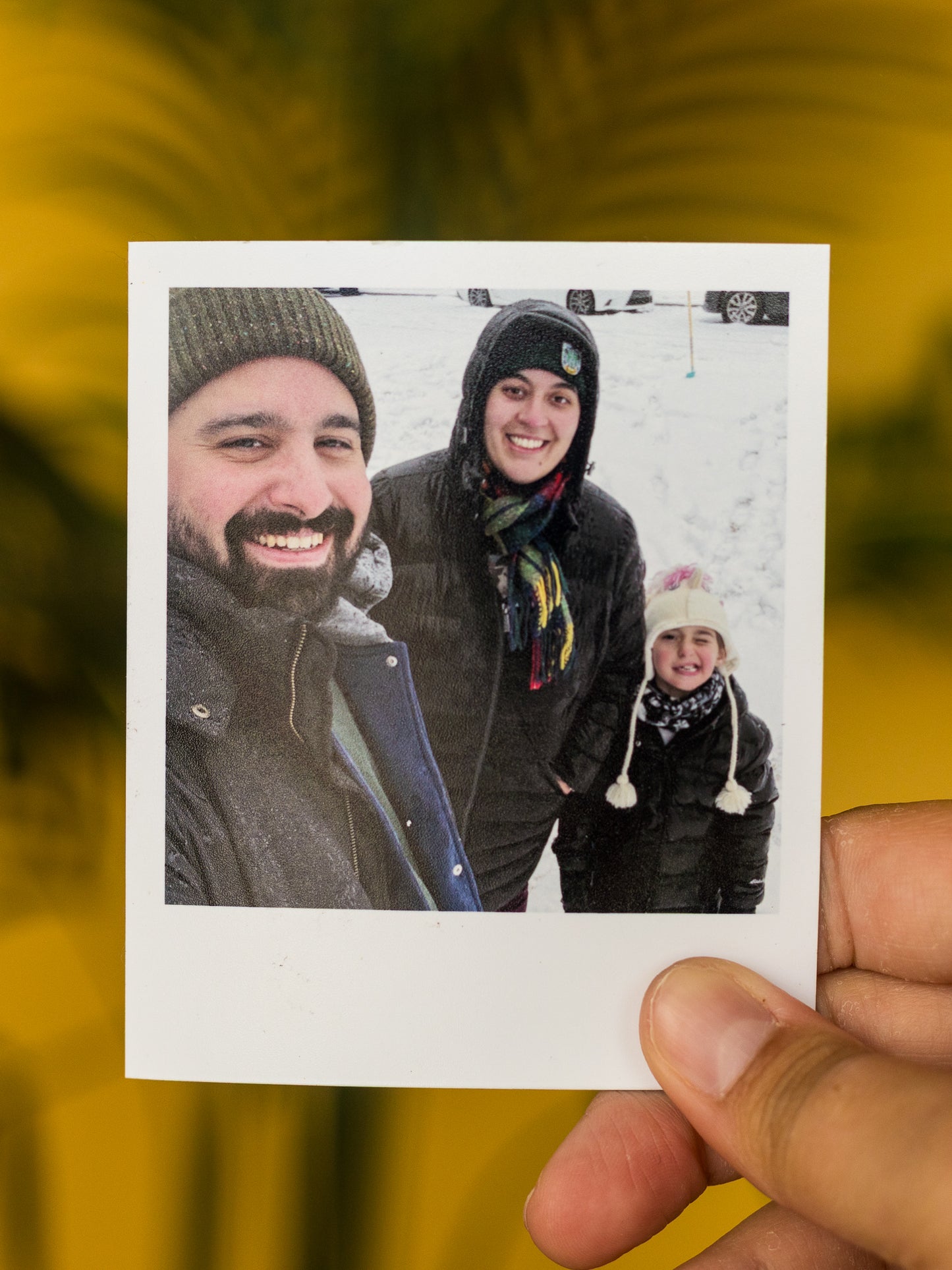 Custom Instant Photo Style Magnet (Set of 3)