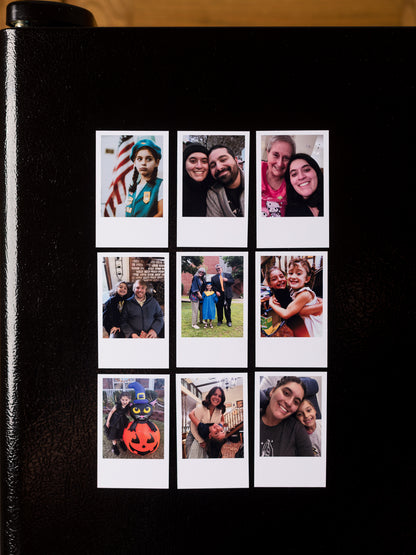 Custom Mini Instant Photo Style Magnet (Set of 3)
